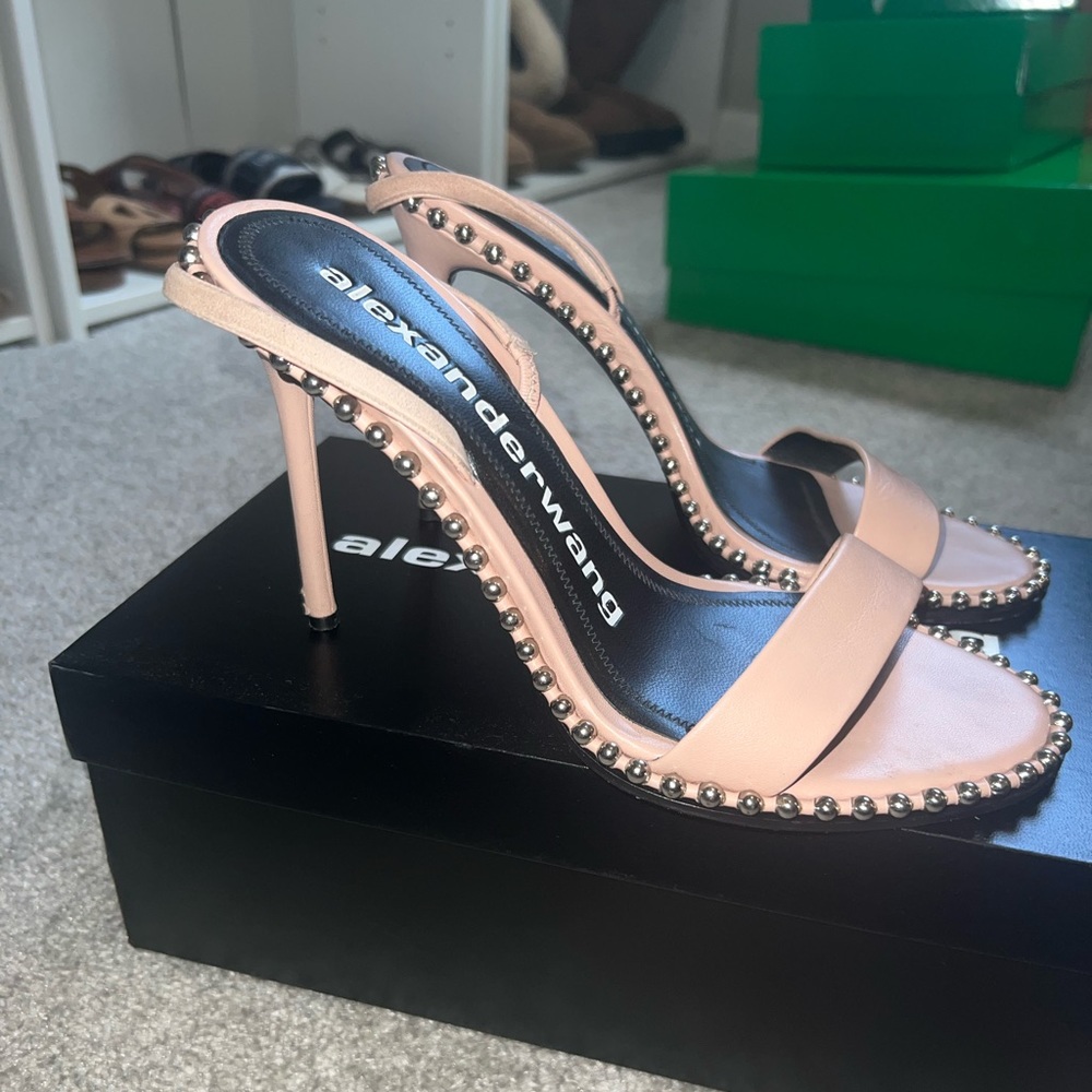 Alexander Wang Nova Sandals. Worn Twice. || comes with box and dustbag